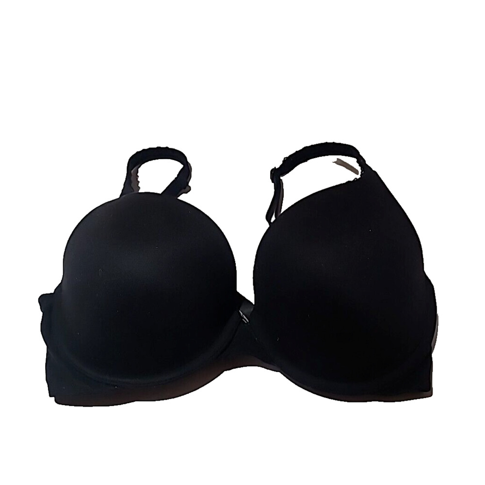 Victoria's Secret Body by Victoria Black Perfect Shape Underwire Bra Size 32DD